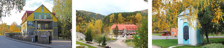 Фото курорта Белокуриха осенью