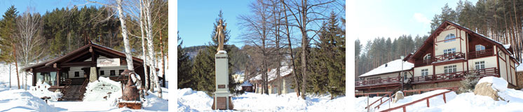 Фото курорта Белокуриха зимой