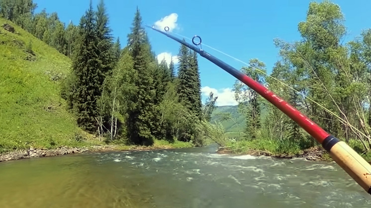 Рыбалка на горных реках Алтая