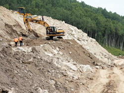 Строительство дороги к Белокурихе-2