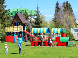 Детская площадка санатория Белокуриха