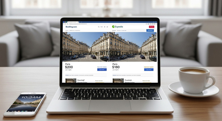 Сравнение цен на сайтах бронирования