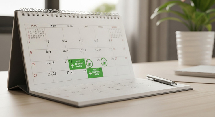 Календарь выгодных дат для бронирования