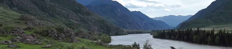 Туры на Алтай - река Катунь