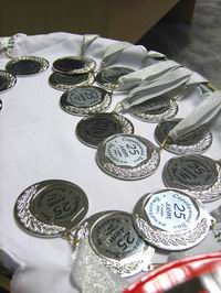 серебряные медали